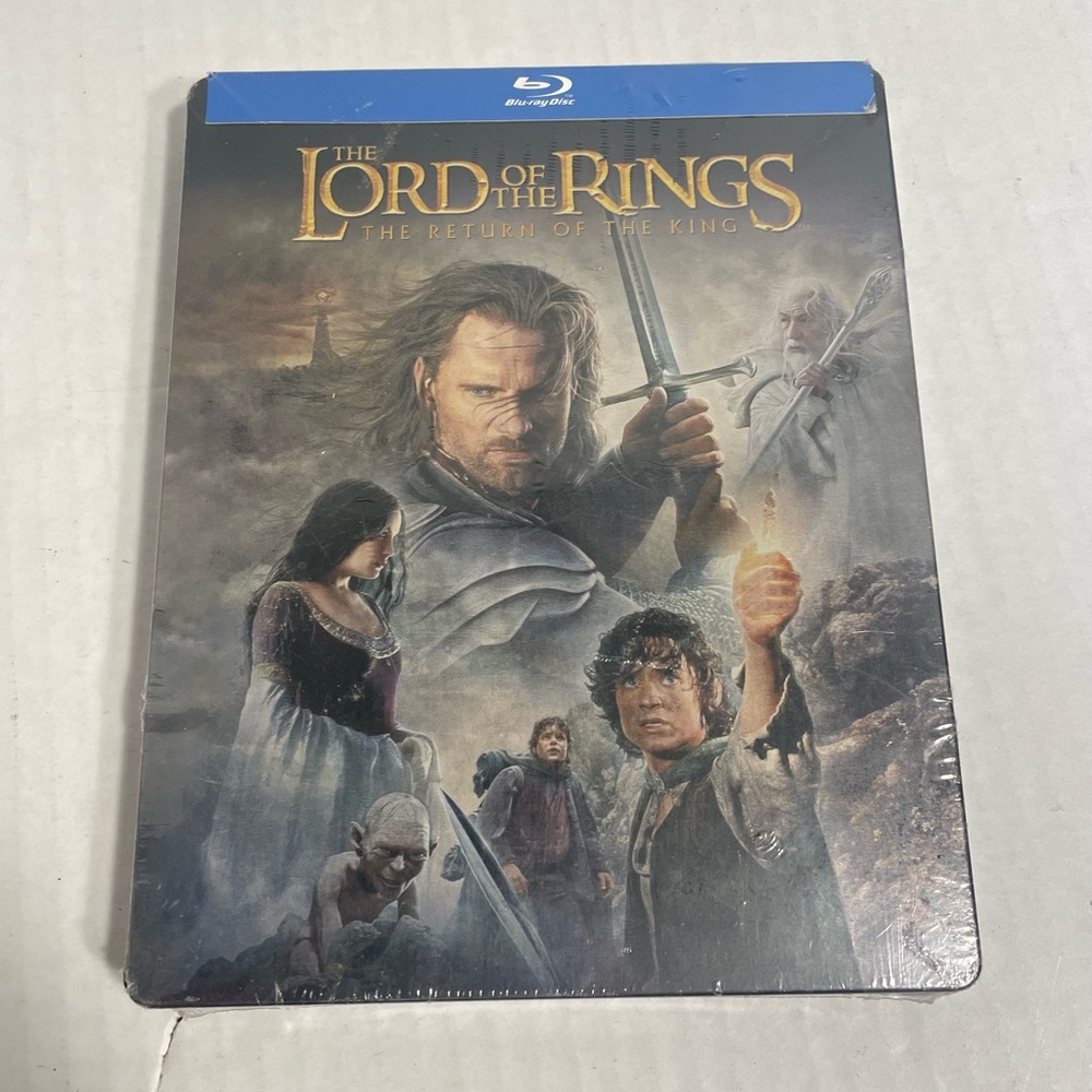 LORD OF THE RINGS: “THE RETURN OF THE KING “ - STEELBOOK NEW And Sealed-Blu-ray